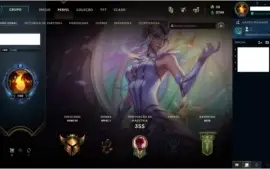 Conta League Of Legends Ouro 3 85 Campeões E 37 Skins