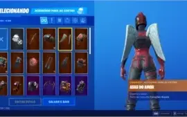 CONTA FORTNITE (GALAXY, Red Knight...) season 4/5/6/7