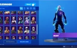 CONTA FORTNITE (GALAXY, Red Knight...) season 4/5/6/7