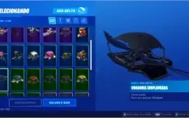 CONTA FORTNITE (GALAXY, Red Knight...) season 4/5/6/7