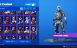 CONTA FORTNITE (GALAXY, Red Knight...) season 4/5/6/7