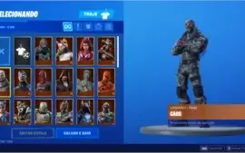 CONTA FORTNITE (GALAXY, Red Knight...) season 4/5/6/7