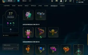 Vendo Conta De Lol de 2017 - Diamante- 660 Skins