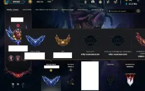 Vendo Conta De Lol de 2017 - Diamante- 660 Skins