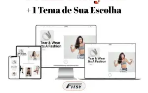 Tema Shopify Fitsy Roupas Esportivas + Atualizações