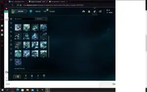conta no gold 4 boa skins e champs!