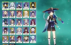 AR46 Scaramouche C1+bis+Faruzan C6+Tighnari+Qiqi + garantido