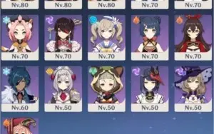 AR57 Genshin Zhongli/Venti/Xiao c1/Raiden etc 213 desejos