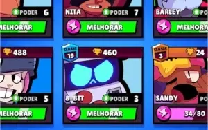 Brawl stars todos os lendarios