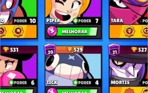 Brawl stars todos os lendarios