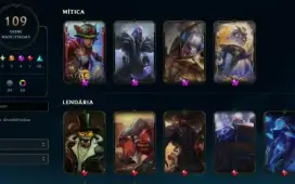 conta Sett e Zoe prestígio + Pyke das cinzas