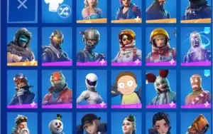 Conta Fortnite Season3 completa/Skin Galaxy/entre outras.