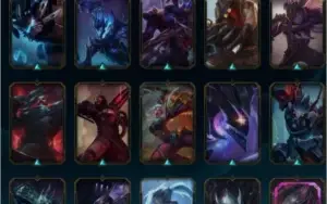 Conta de LOL 130 skins +110champs GOLD S6,PLATINA S7,GOLD S8