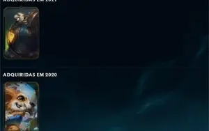 CONTA LOL OURO4 LVL 53
