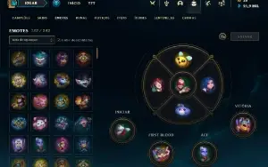 Conta LOL Full Champ Platina