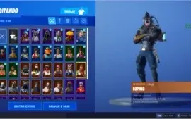 Conta fortnite com 43 skins,3 passes de batalha e STW