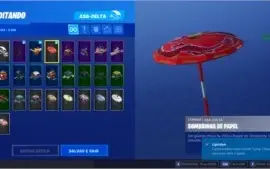 Conta fortnite com 43 skins,3 passes de batalha e STW