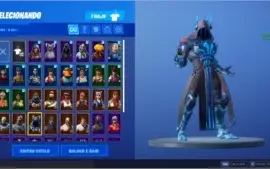 Conta fortnite com 43 skins,3 passes de batalha e STW