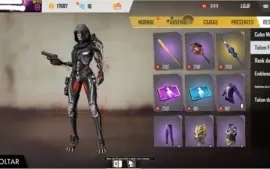 conta top gemada com varias skin