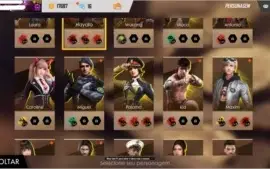 conta top gemada com varias skin