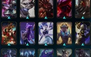 LOL 221 Skins (Ouro 2) 2015 - Sem Bans