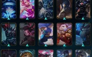 LOL 221 Skins (Ouro 2) 2015 - Sem Bans