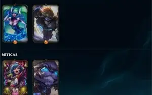 LOL 221 Skins (Ouro 2) 2015 - Sem Bans