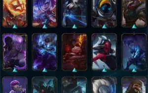 LOL 221 Skins (Ouro 2) 2015 - Sem Bans
