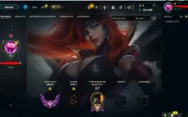 CONTA MESTRE LOL 67%WR FULL ACESSO