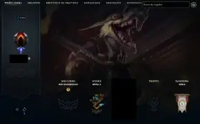Conta Rara Lol Com Vários Emotes Challenger