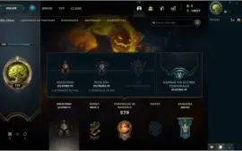 conta lol 90 skins