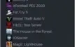 Conta Steam lvl 50, com muitos jogos e rocket league
