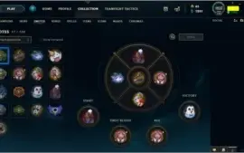 Conta gold 2, NVL 126, 124 campeões e 104 skins