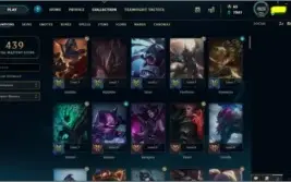 Conta gold 2, NVL 126, 124 campeões e 104 skins