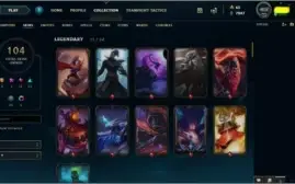 Conta gold 2, NVL 126, 124 campeões e 104 skins