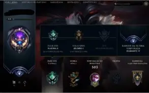 Conta lol main adc Platina 3