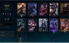 Conta lol main adc Platina 3