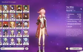 GENSHIN IMPACT * | CONTA T5* 14 PERSONAGENS ! AR 57 - 58
