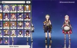 Nilou, Ayaka, Cortadora da neblina e Keqing