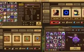 Summoners War G1/C3 Xiana Seara Tiana Gany Hathor Bastet
