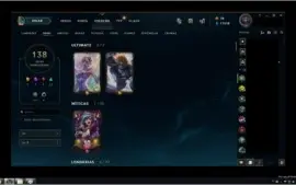 Conta de 2012 todos champs 130+ skins