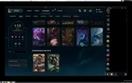 Conta de 2012 todos champs 130+ skins