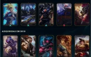 Conta LOL - Platina 2 - 50 Campeões