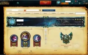 Conta LOL Platina 5