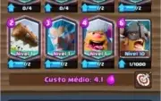 Conta Clash Royale lvl9 ARENA 10 + 7 Lendárias + 50k ouro