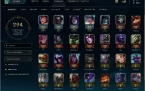 CONTA DE LEAGUE OF LEGENDS BARATA 30 SKINS 1 ULTIMATE