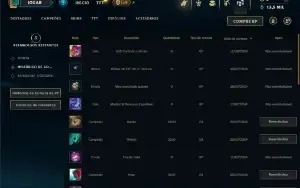 Diamante 4 com 23 Champs e 3 Skins ( SEM EMAIL CONFIRMADO )