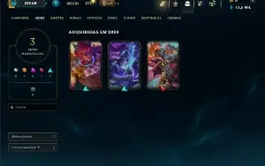Diamante 4 com 23 Champs e 3 Skins ( SEM EMAIL CONFIRMADO )