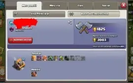 Clash Royale Arena 11 + COC CV9  semi-full