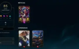 Conta League of Legends Full Acesso 85 Skins e Mais Espólios